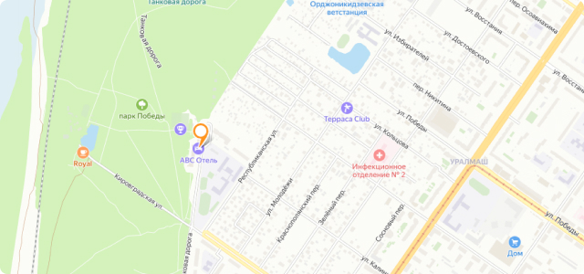 Как добраться до АВС Отель
